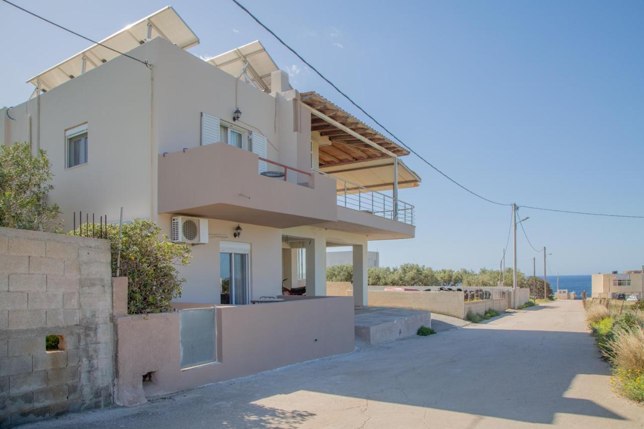 Studio Athena With Panoramic View Of Makrygialos Pilalimata Luaran gambar