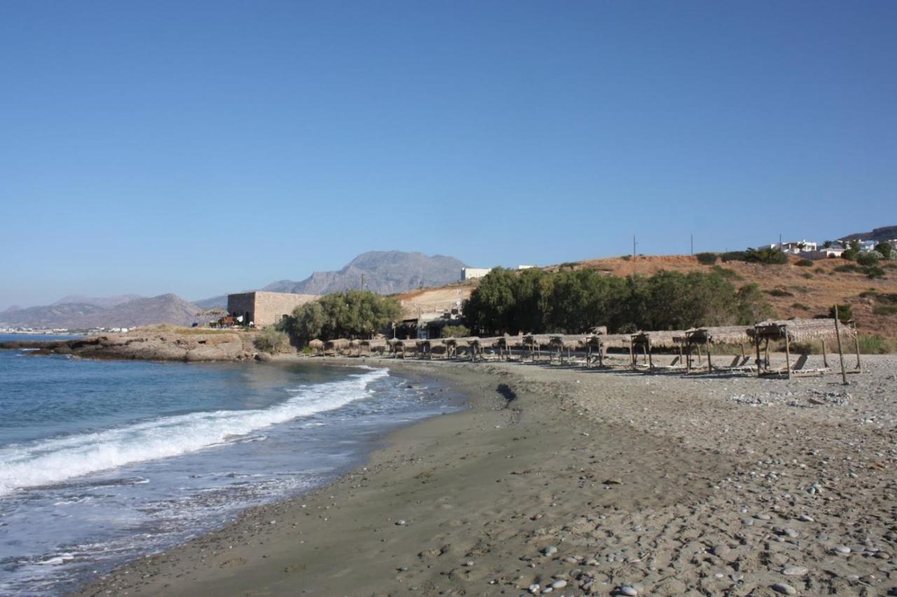 Studio Athena With Panoramic View Of Makrygialos Pilalimata Luaran gambar